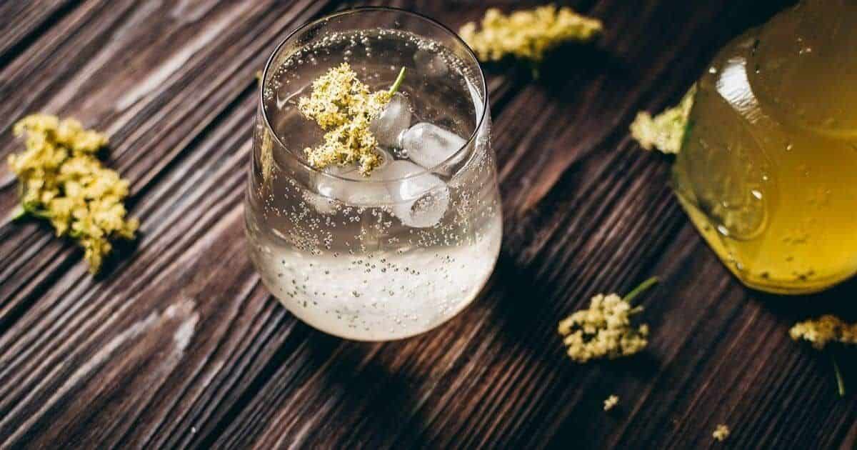 Elderflower Fizz Mocktail 