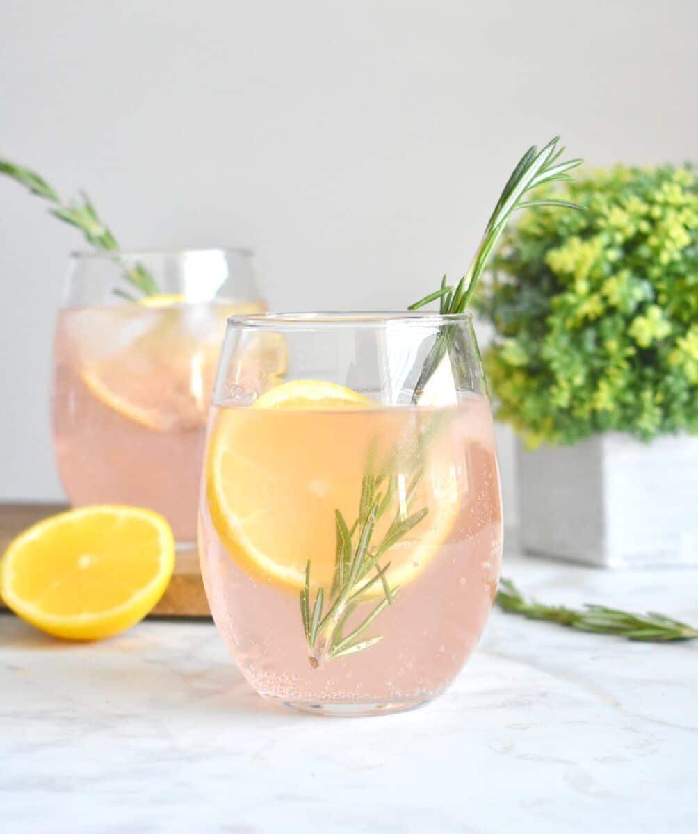 Watermelon Vodka Soda - Herbs & Flour