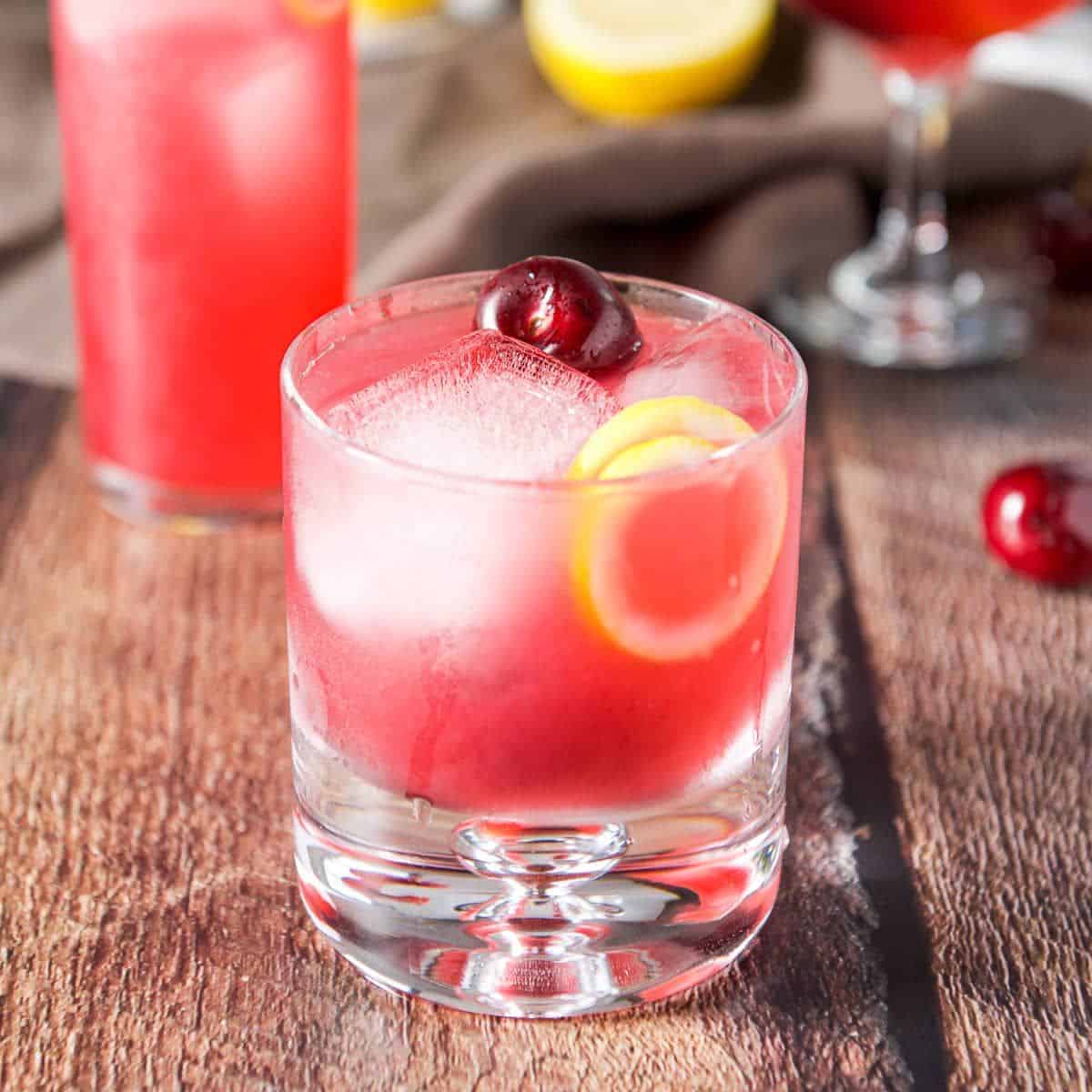 Cherry Vodka Sour | Refreshing and Delicious