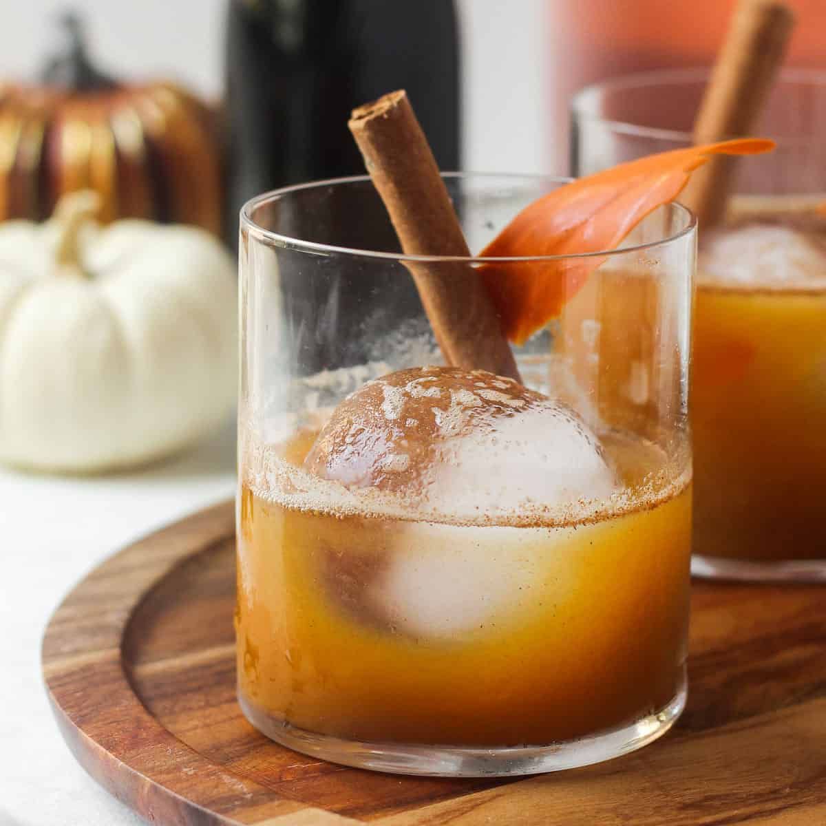 Fall Bourbon Cocktail