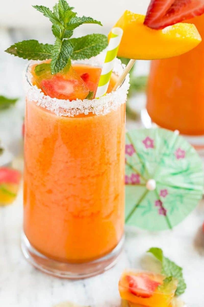 Strawberry Mango Agua Fresca