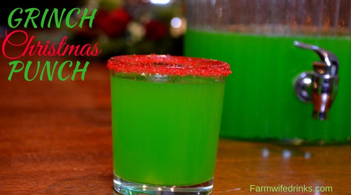 Grinch Punch - Green Christmas Punch