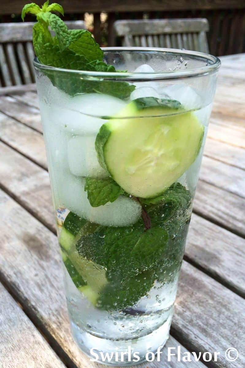 Cucumber Mint Vodka Refresher