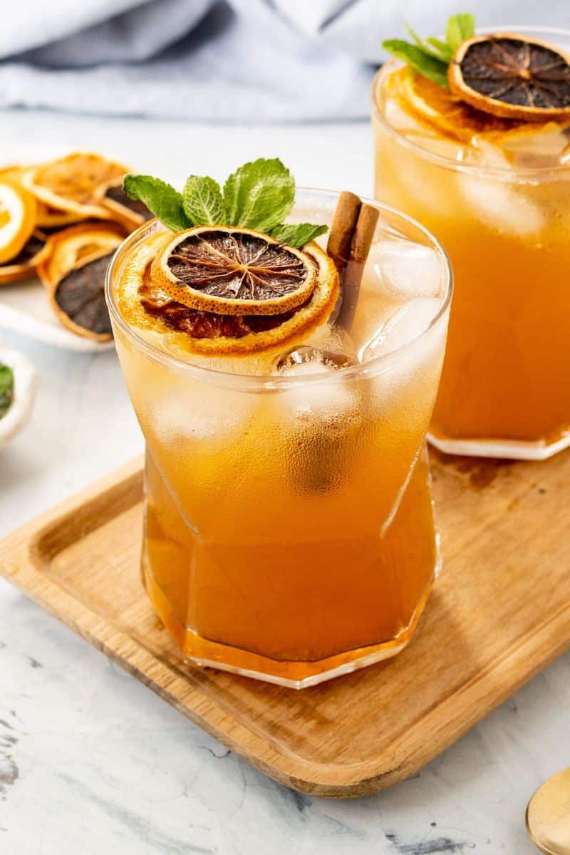 Spiced Orange Gin Spritz Recipe - Ooh La La It's Vegan