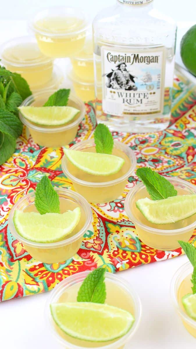 Mojito Jello Shot Recipe