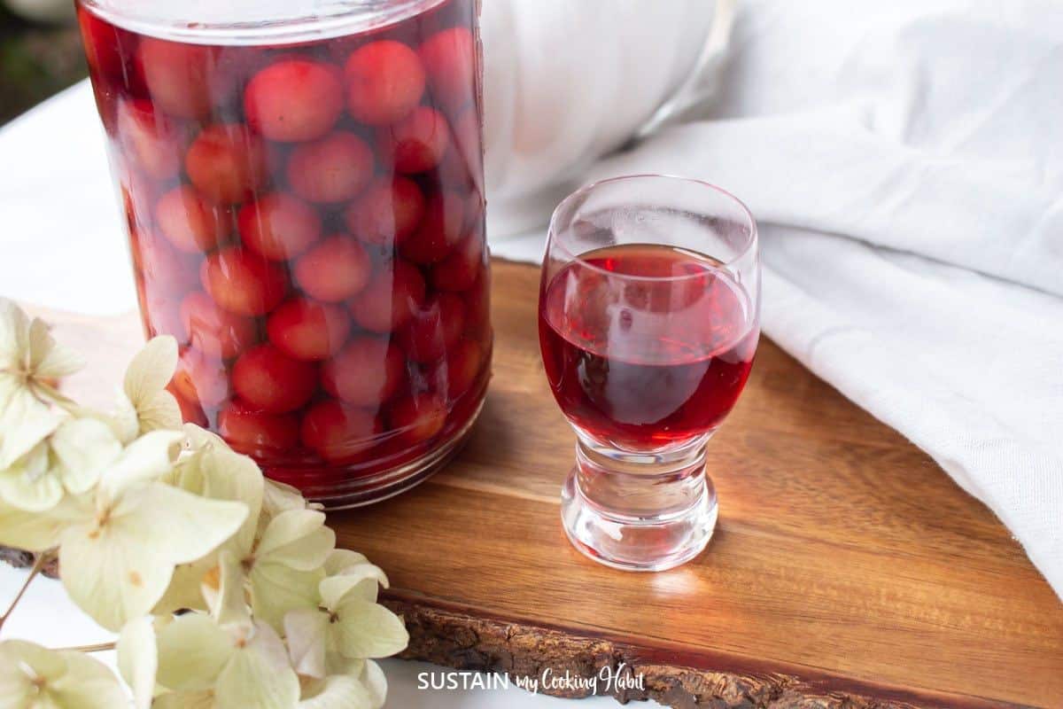 How to Make Sour Cherry Liquer