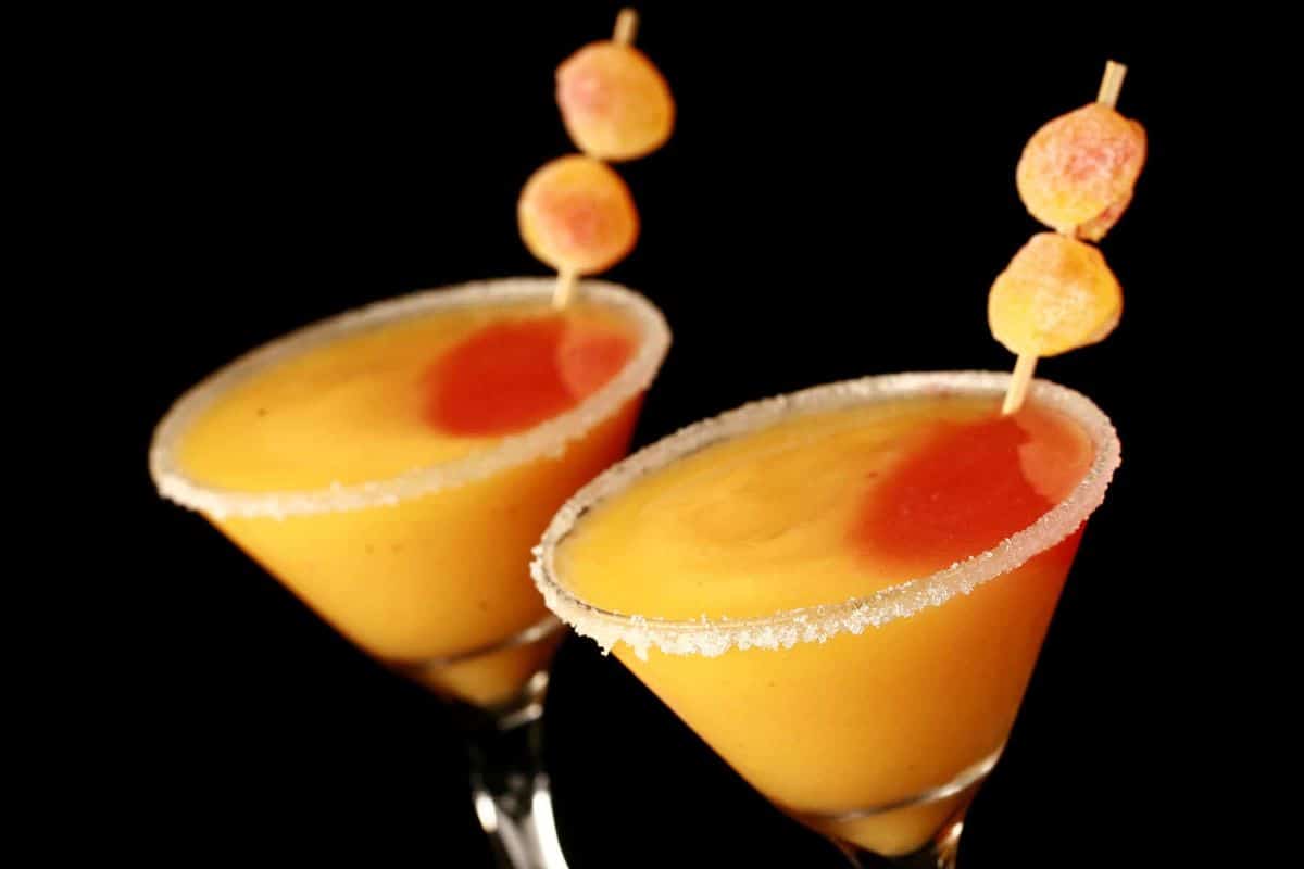Fuzzy Peach Candy Cocktail