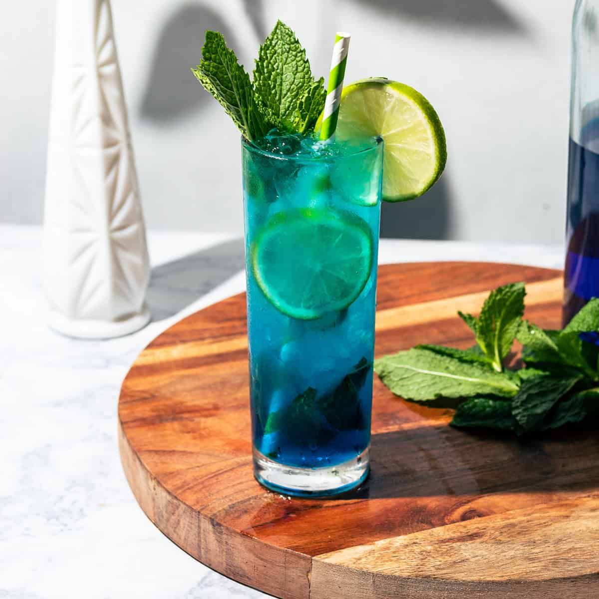 Blue Mojito (Blue Curacao Mojito)