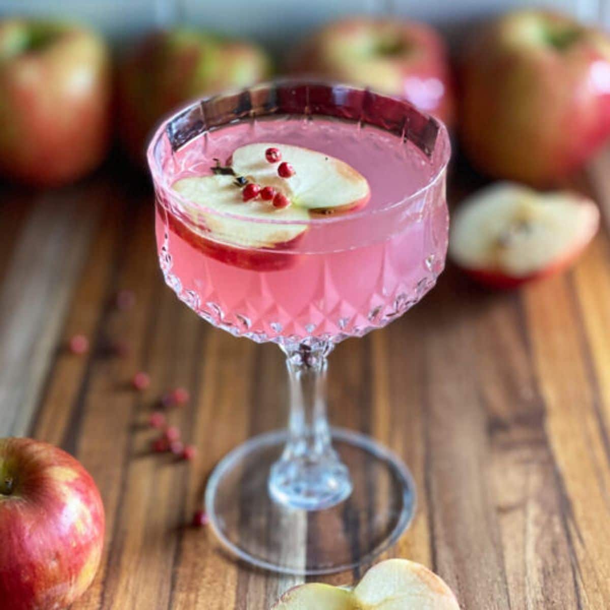 Pink Apple Martini