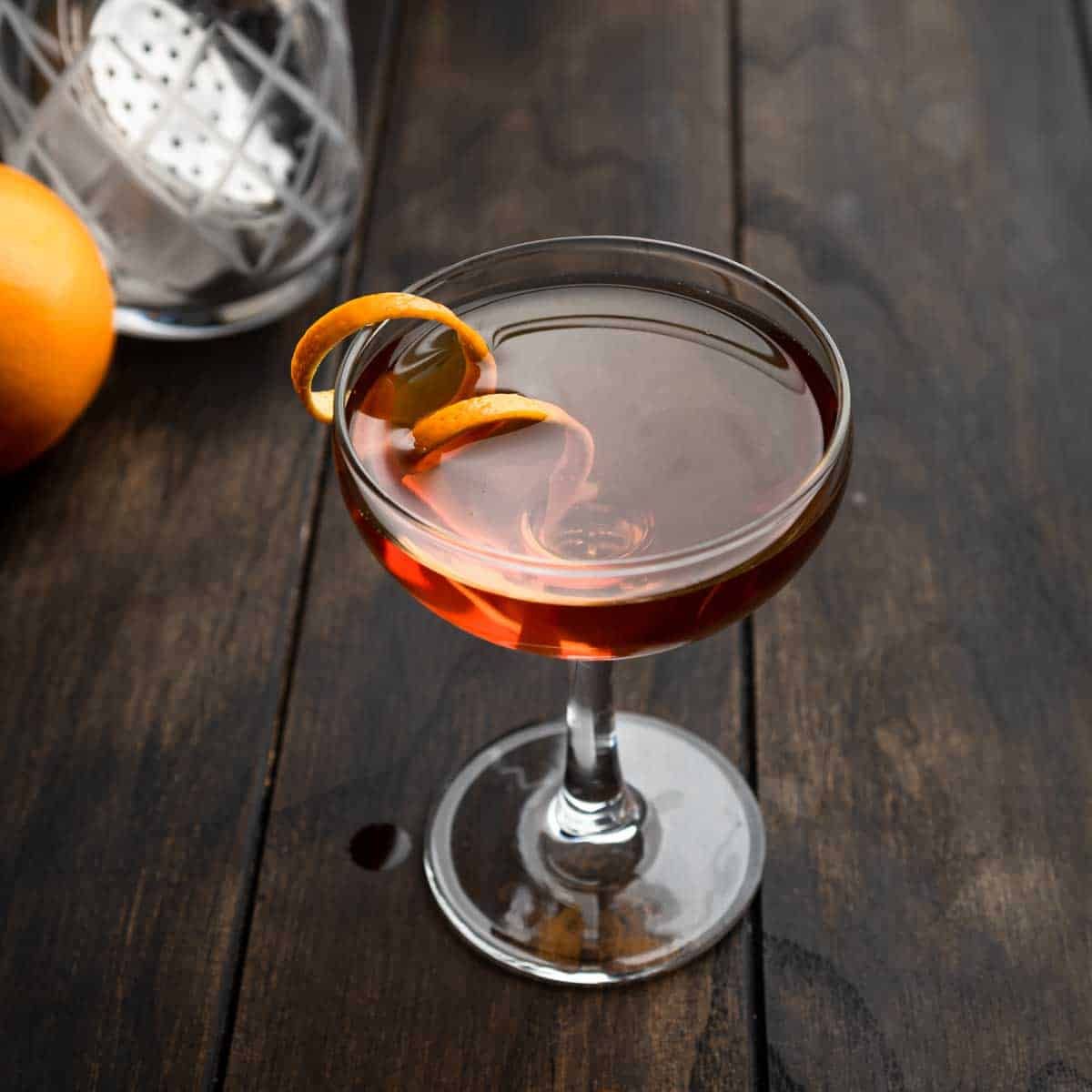 Amontillado Sherry Manhattan