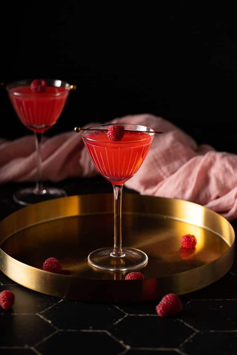 Raspberry Martini