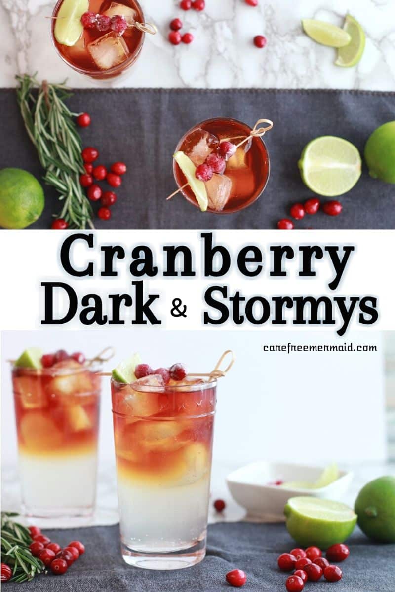 Cranberry Dark & Stormys - Carefree Mermaid