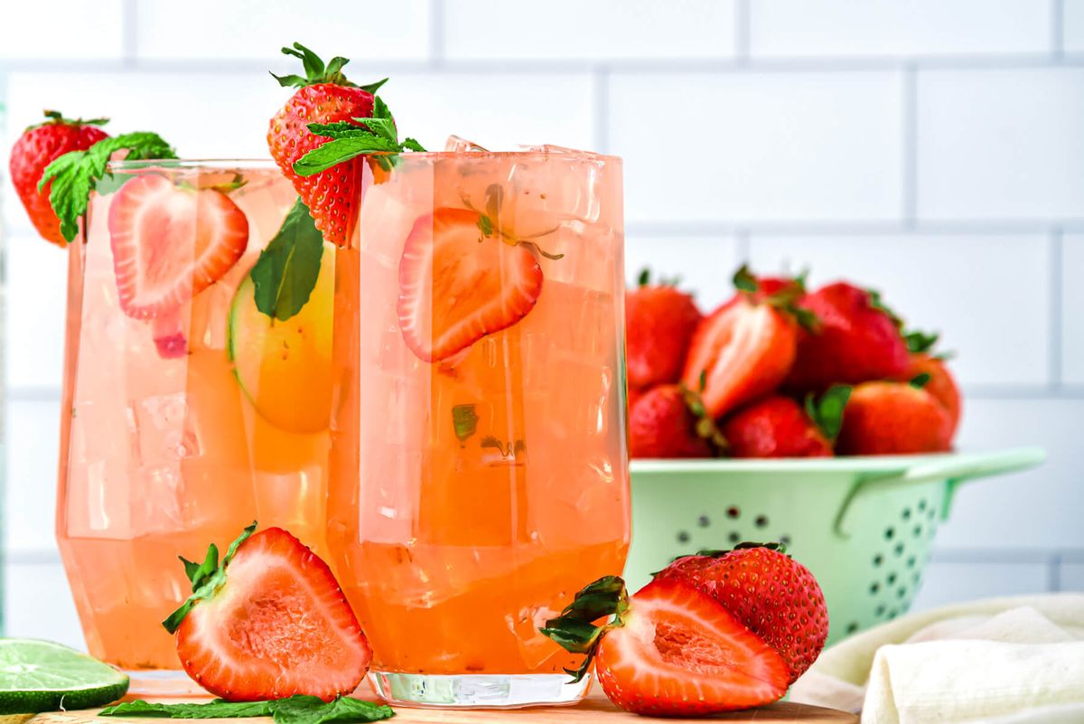 Summer Strawberry Mojito