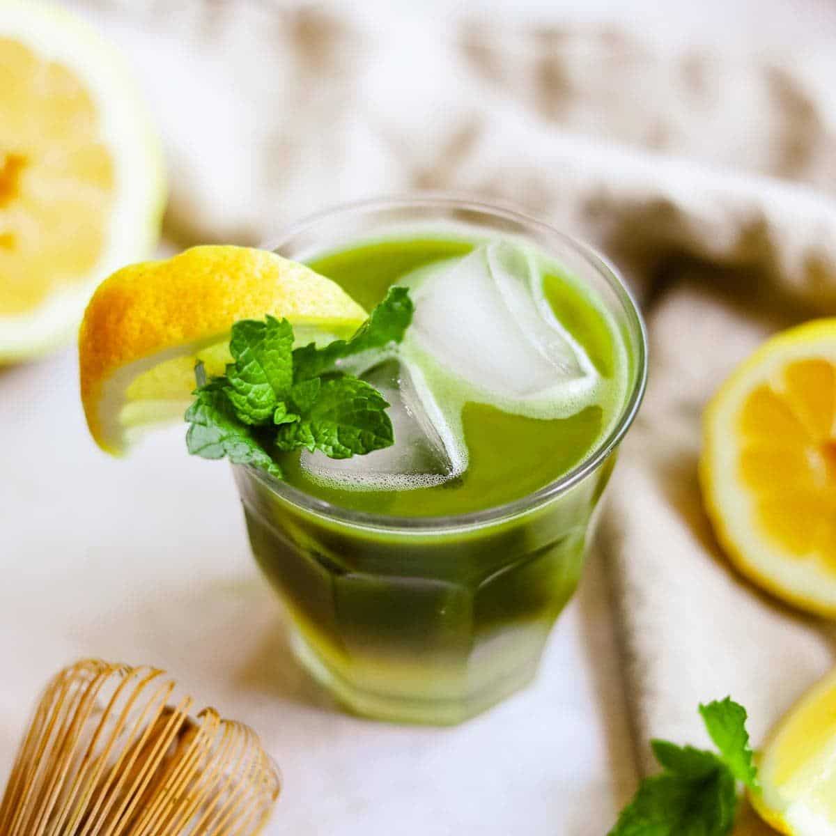 Matcha Green Tea Lemonade