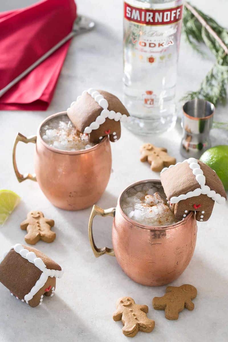Christmas Gingerbread Moscow Mule