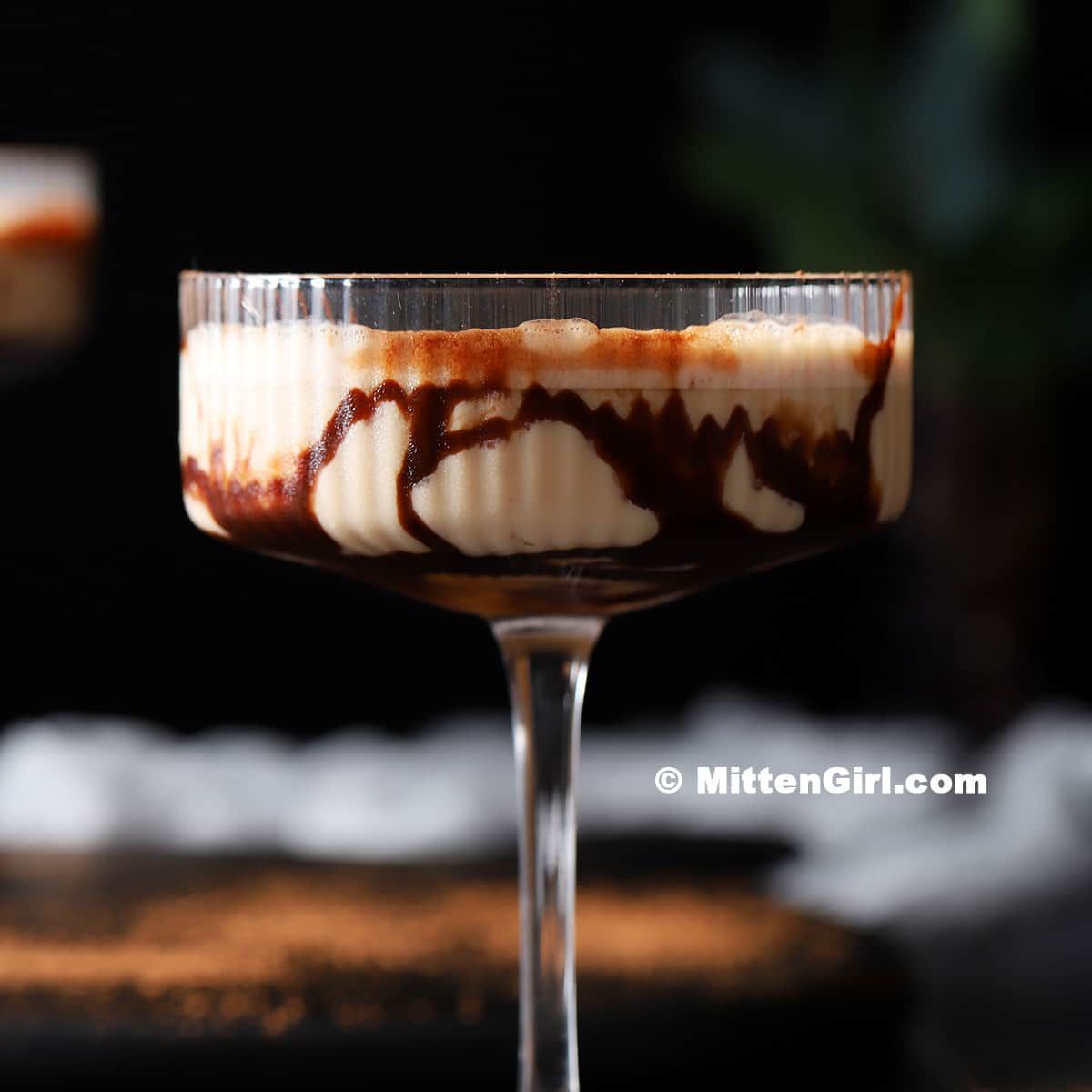 Decadent Godiva Chocolate Caramel Martini is Dessert in a Glass