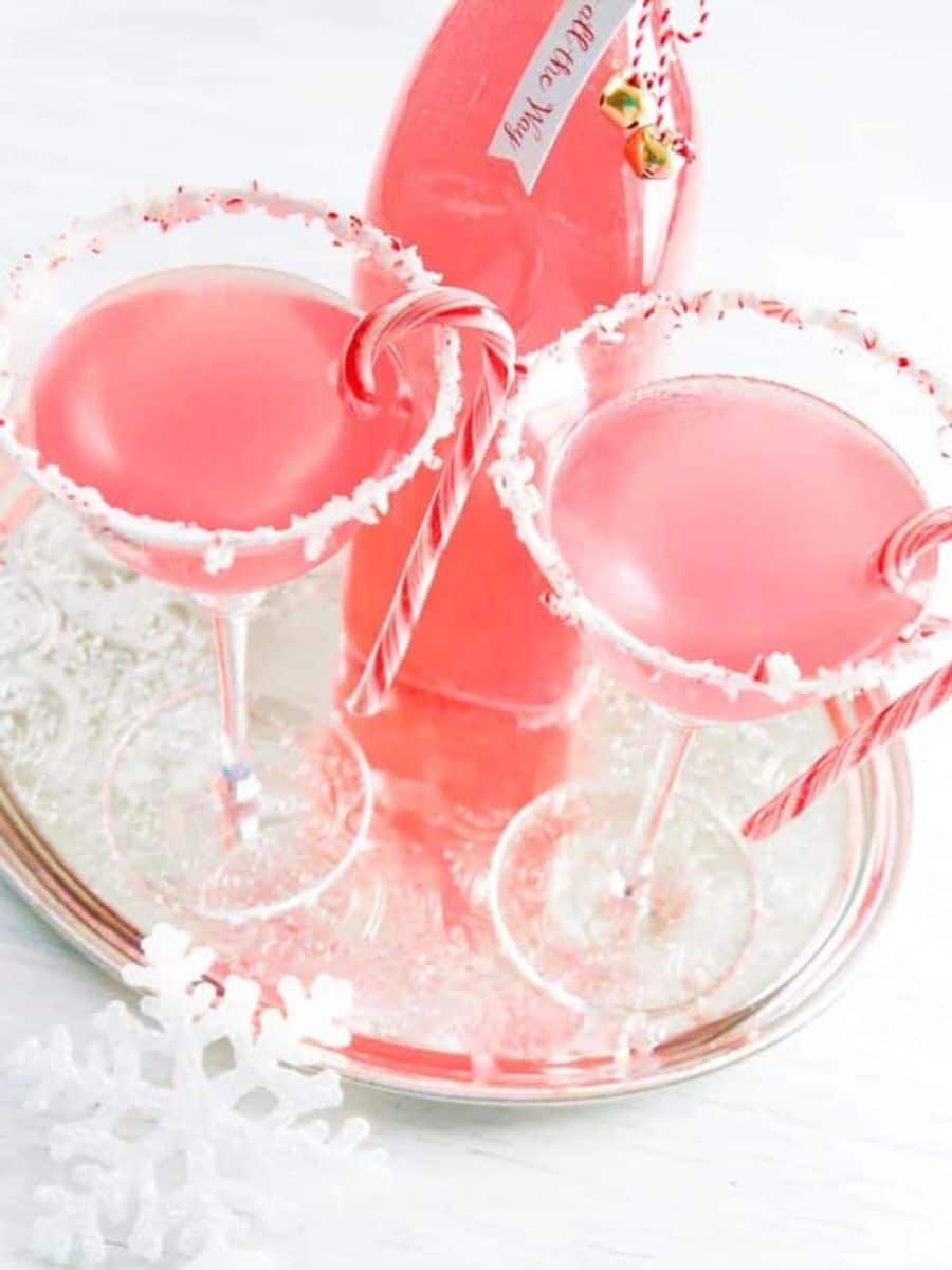 CANDY CANE MARTINIS