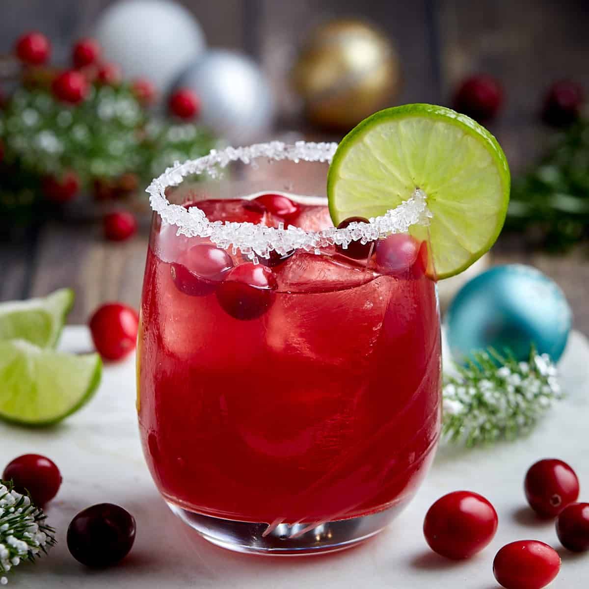 Christmas Holiday Margarita