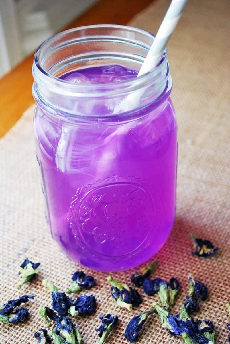 Butterfly Pea Blossom Lemonade