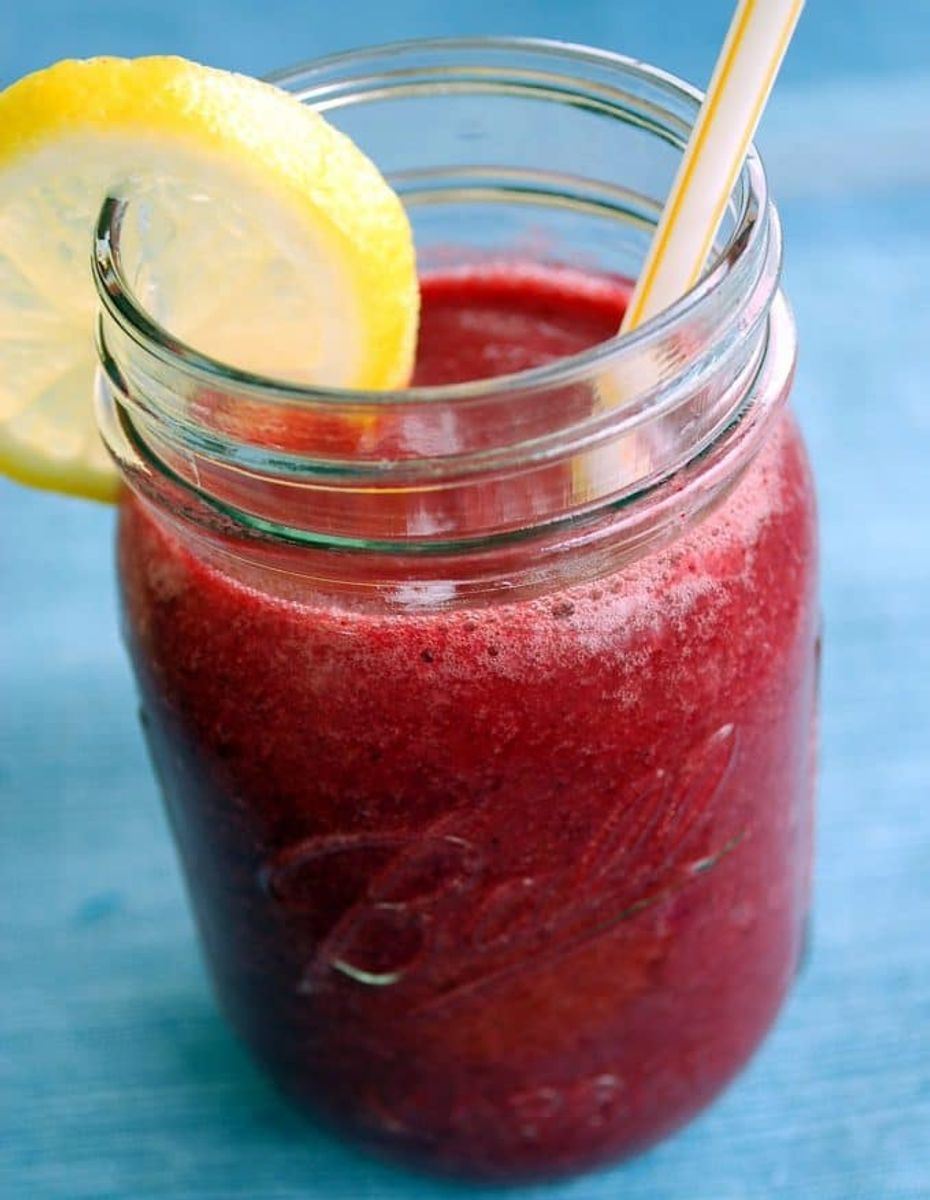 All-Natural Frozen Strawberry Lemonade