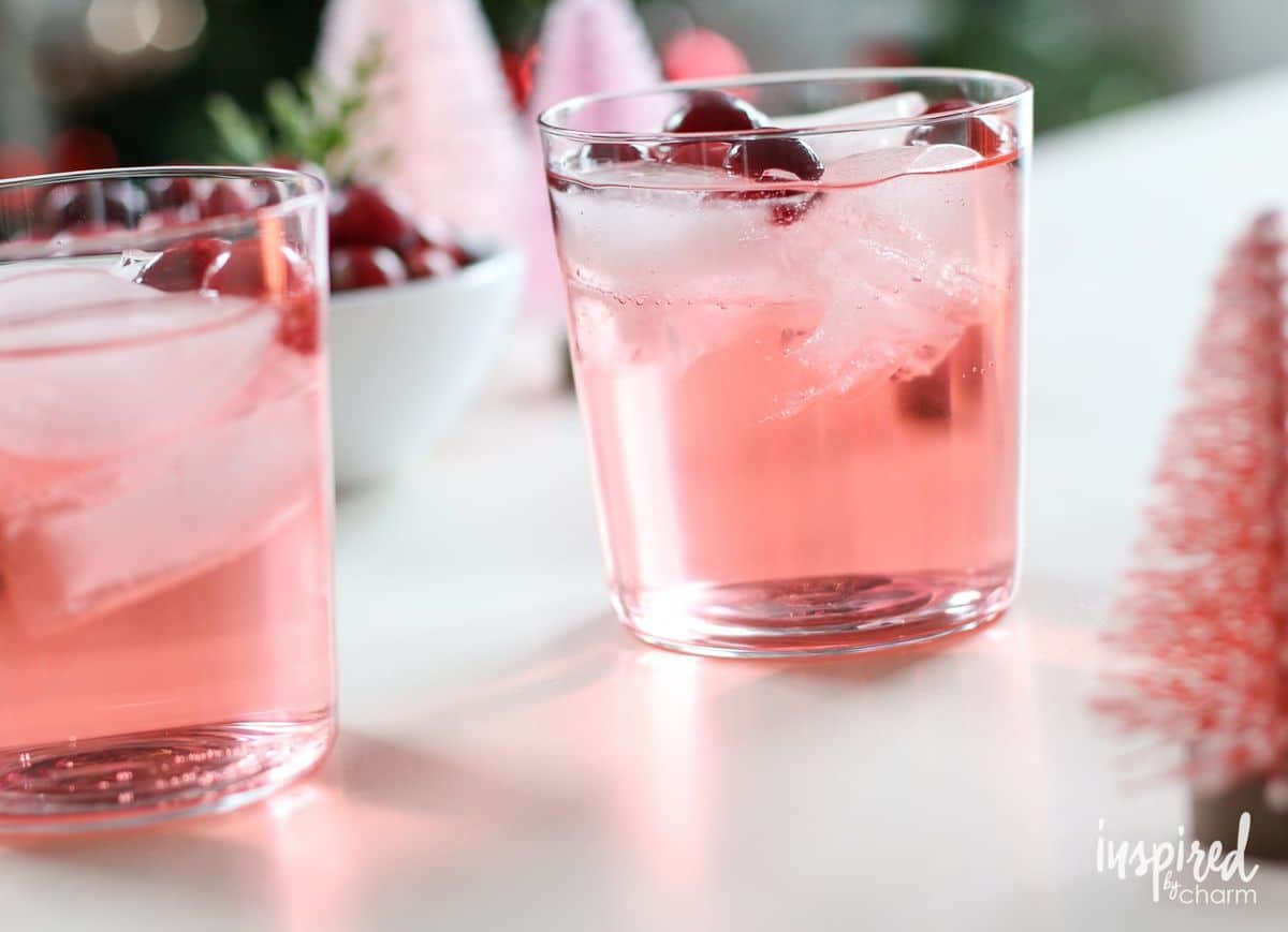 Jingle Juice Holiday Punch - easy Christmas cocktail recipe