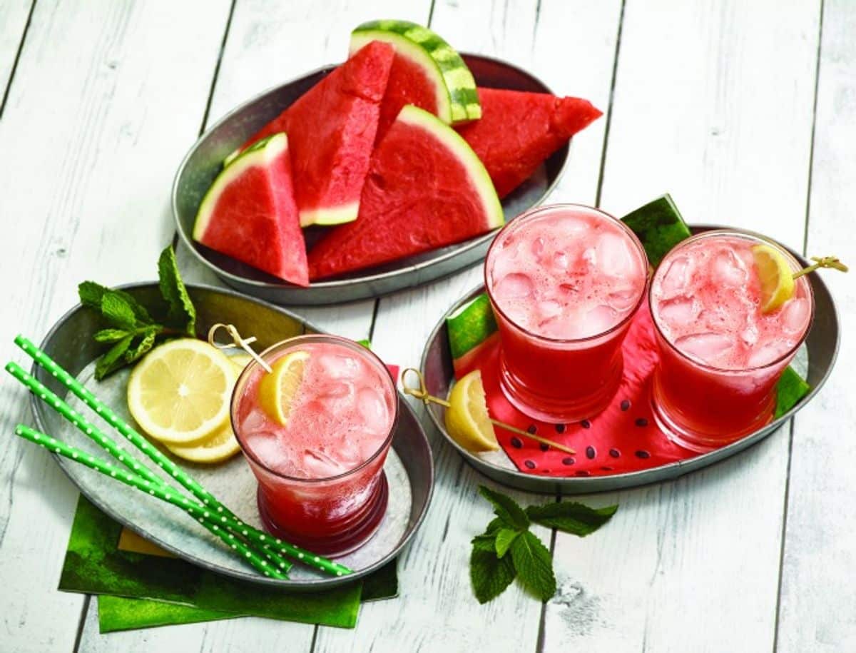 Watermelon Juice Recipe + Watermelon Lemonade!
