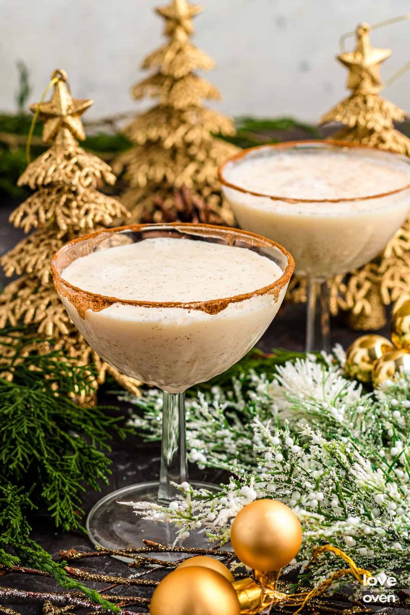 Eggnog Martini