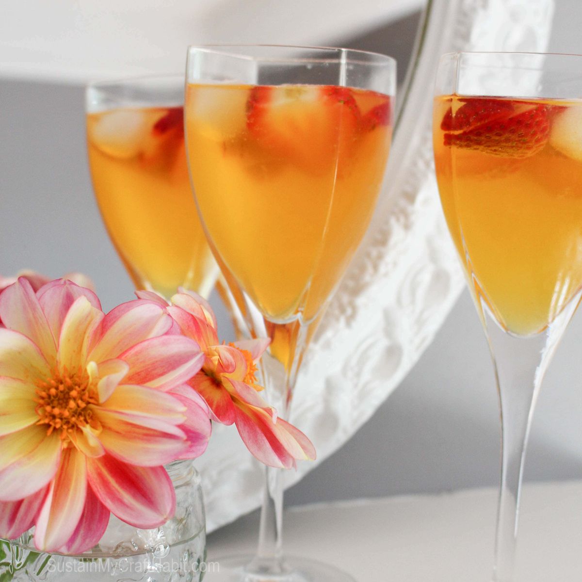 Luscious Peach Bellini