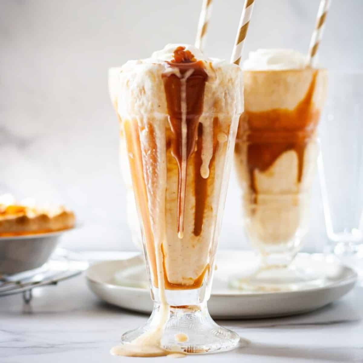 Pumpkin shake recipe - with leftover pumpkin pie