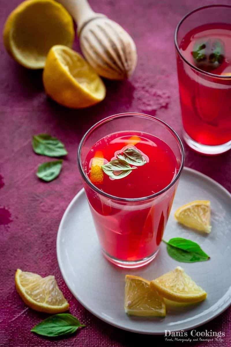 Sugar Free Raspberry Orange Lemonade