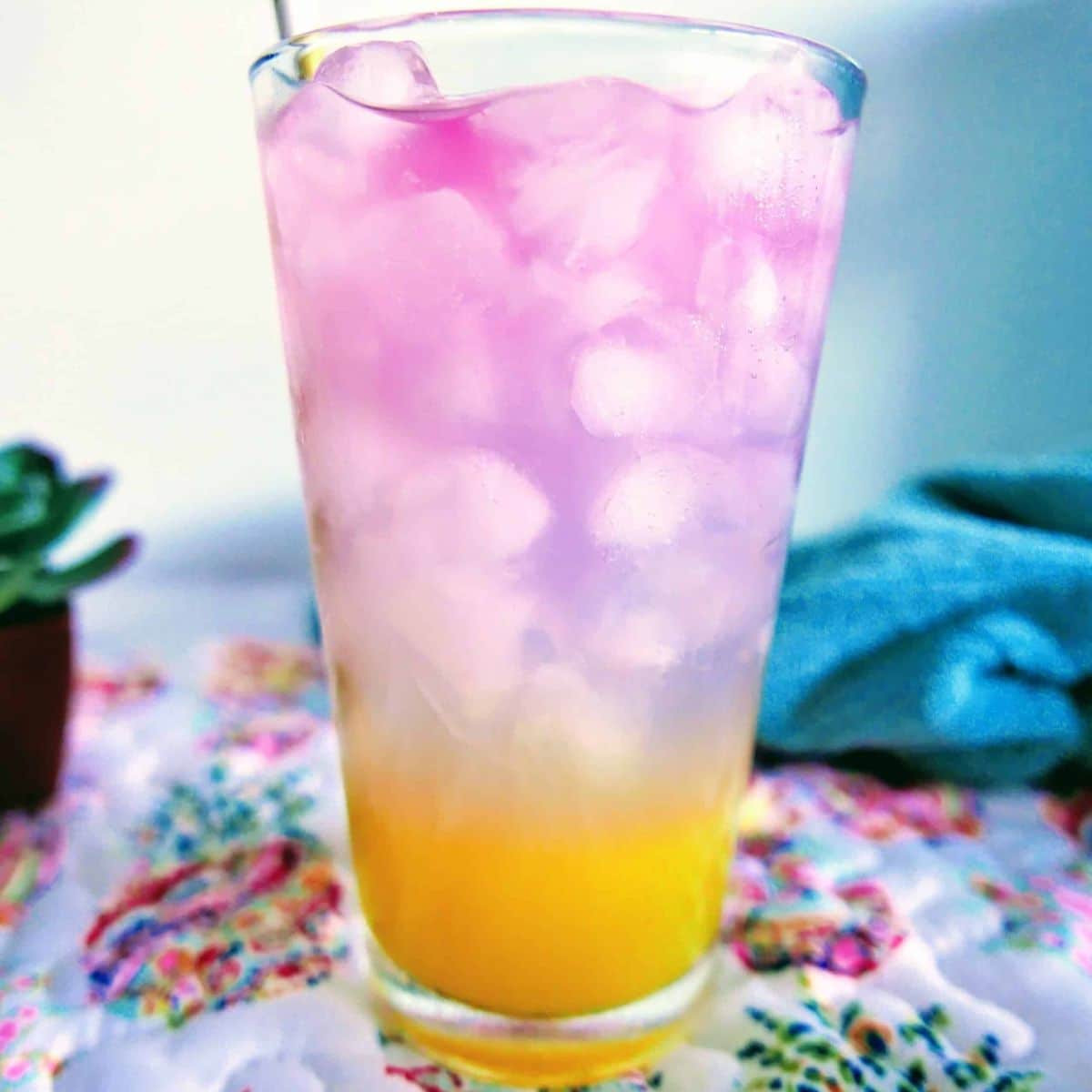 Mermaid Water Layered Drink Recipe