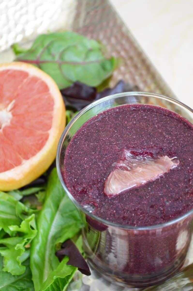 Blueberry Grapefruit Smoothie: Healthy And Delicious! | MomsWhoSave.com