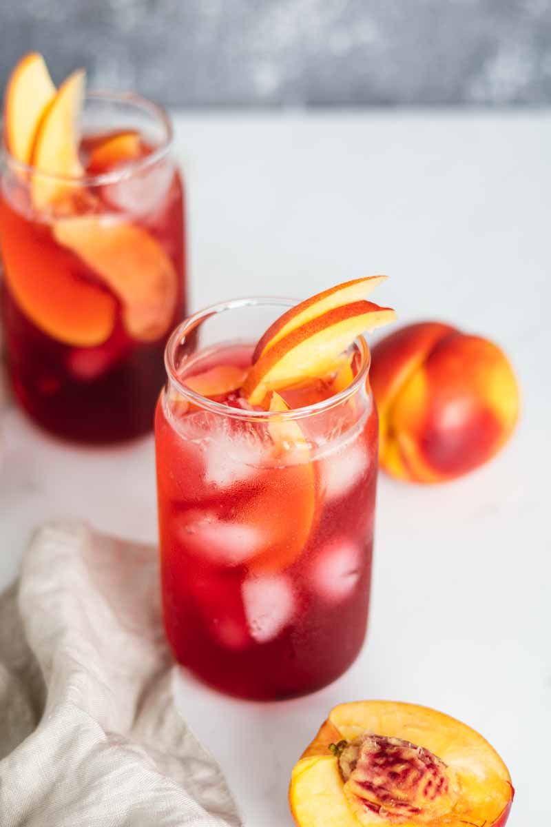 Peach Hibiscus Tea Recipe
