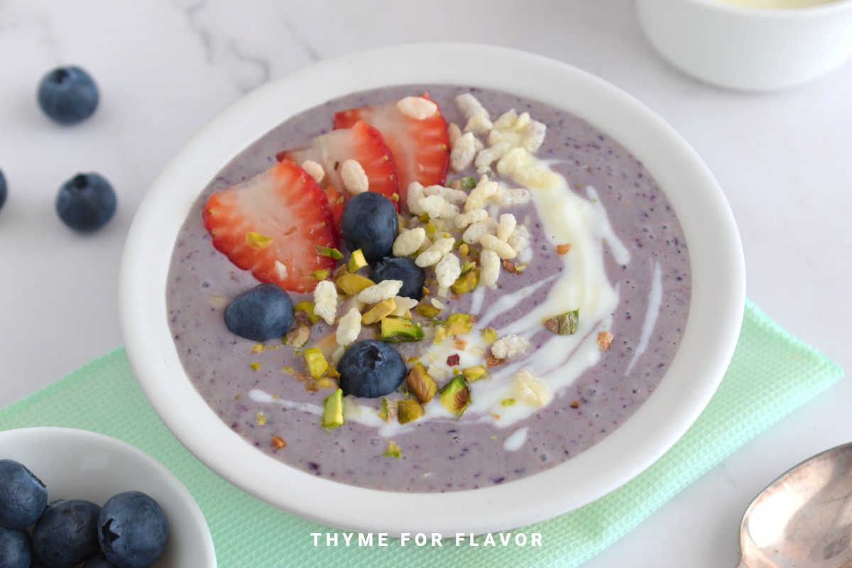 Purple Smoothie Bowl