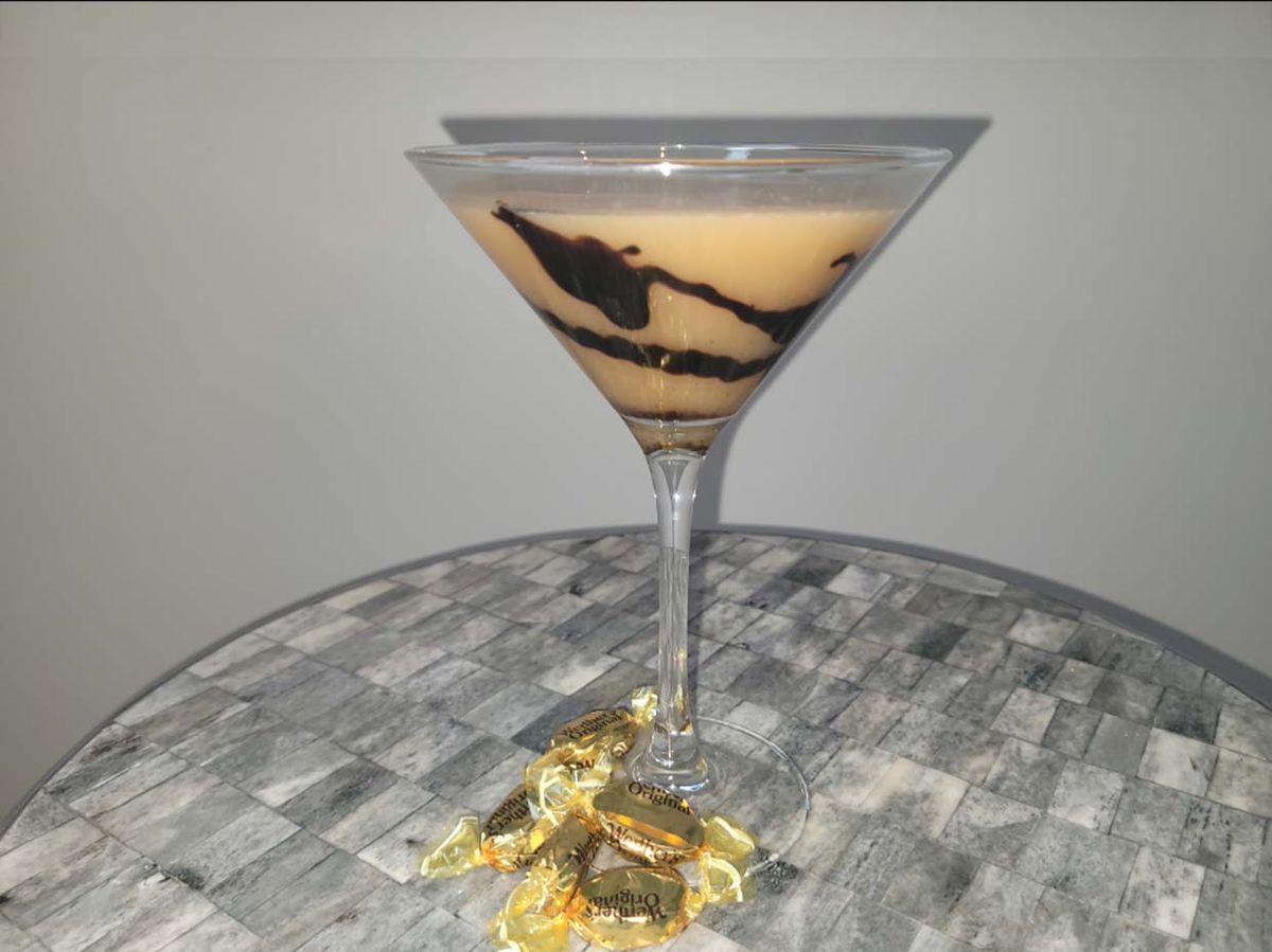 F'ckn Werthy Martini (Infused Carmel and Chocolate Martini) - Cuss Kitchen