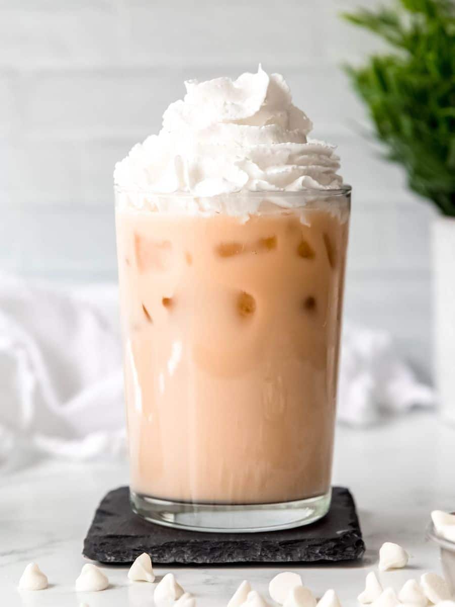 Iced White Chocolate Mocha (Starbucks Copycat) - coffeecopycat.com