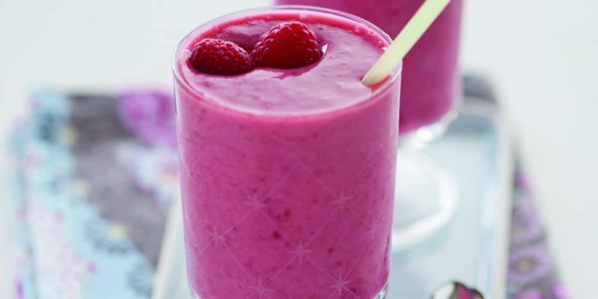 Healthy Tropical Raspberry Smoothie Recipe