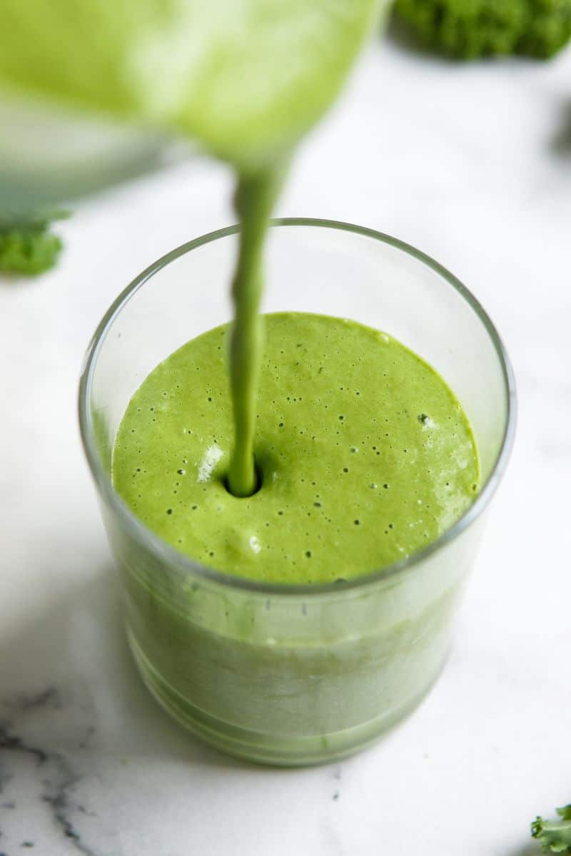 Delicious Kale Smoothie • Happy Kitchen