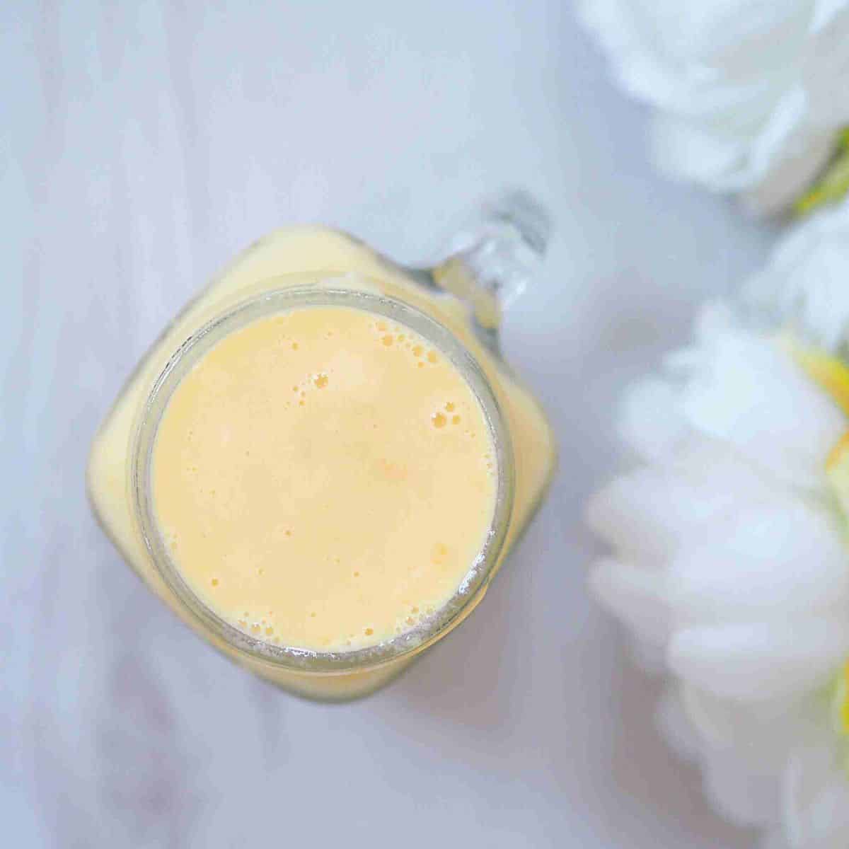 Mango Vanilla Smoothie - Nourish Your Glow