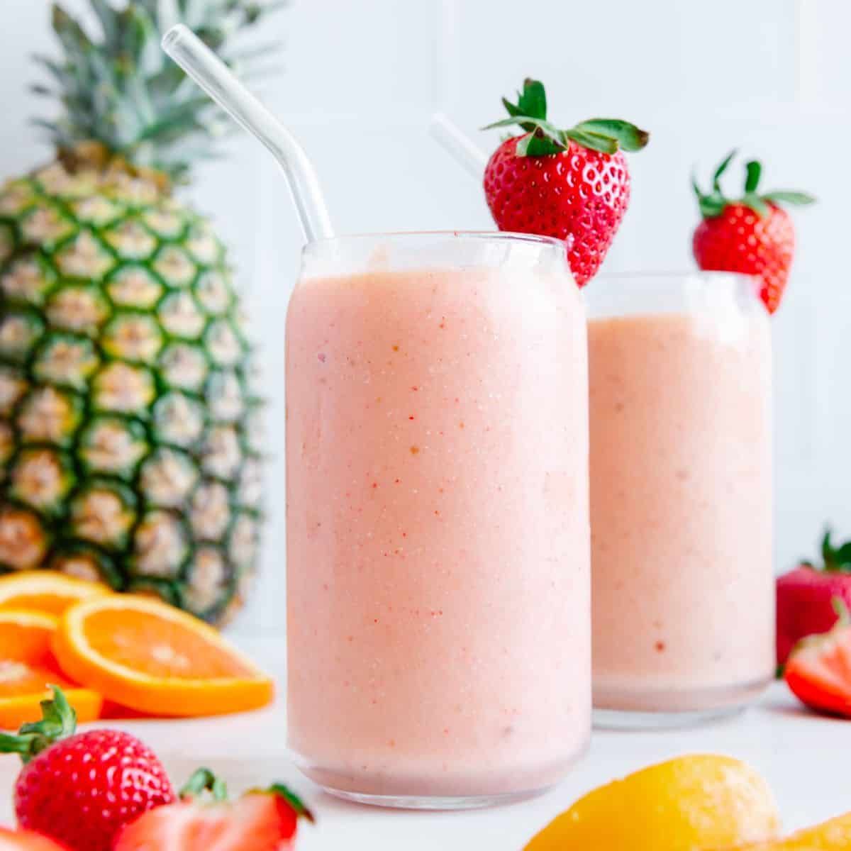 Vegan Tropical Smoothie - Best Served Vegan