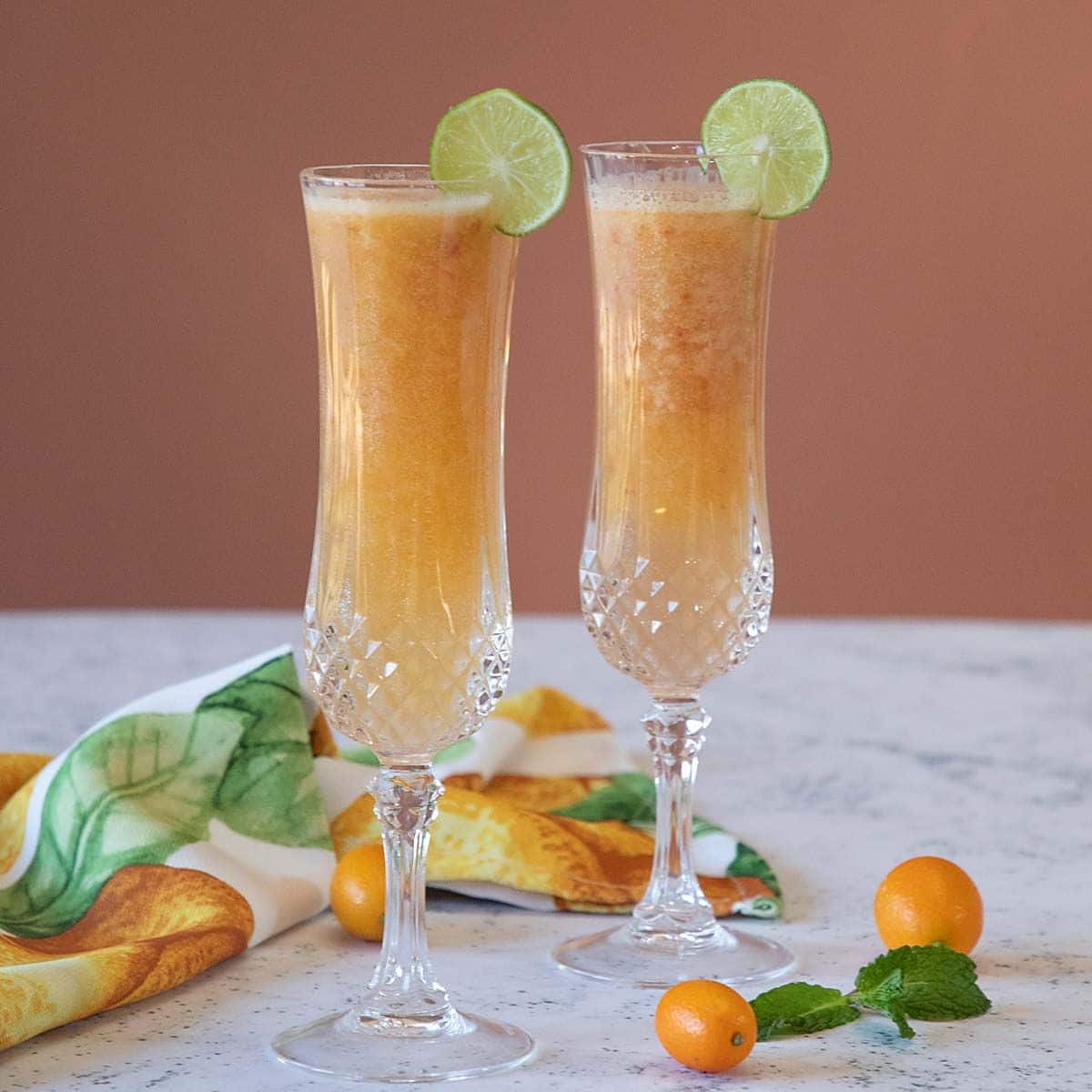 Refreshing Peach Bellini – Art of Natural Living