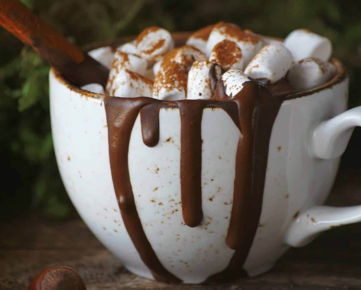 Slow Cooker Hot Chocolate - Creamy & Delicious!