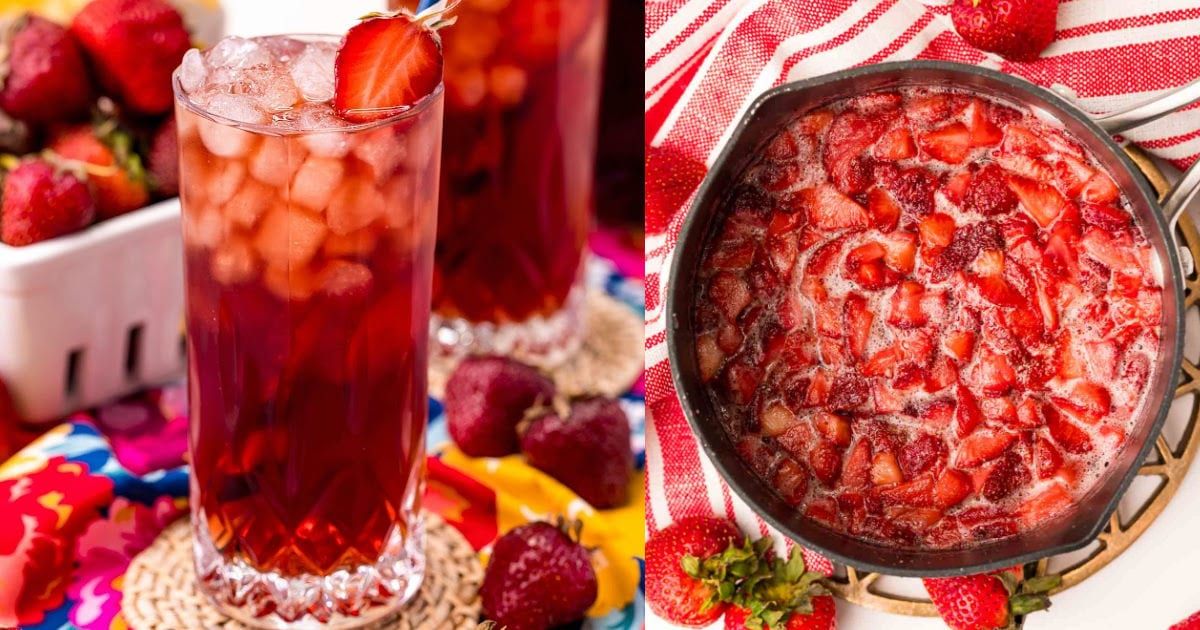 Strawberry Sweet Tea