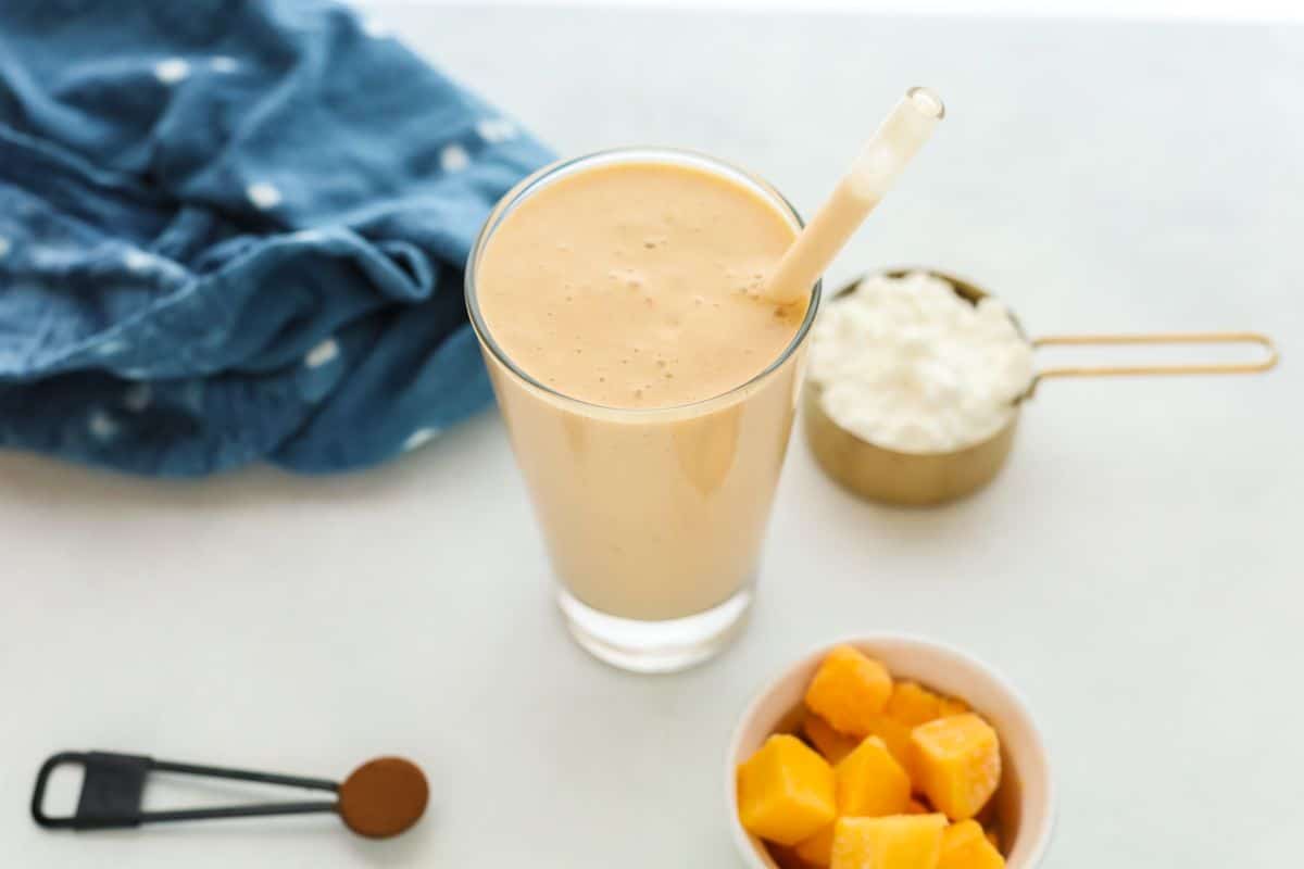 Peach Mango Smoothie