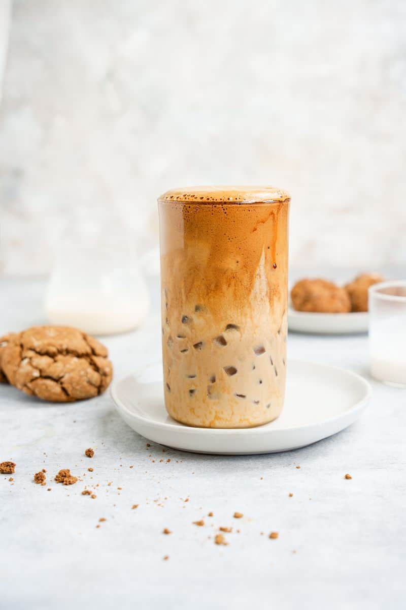 Iced Gingerbread Latte - The All Natural Vegan