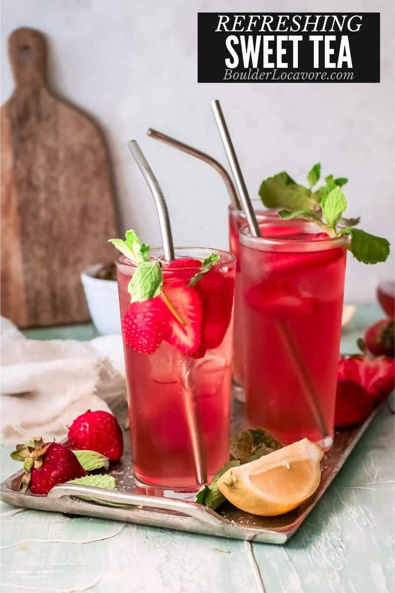 Refreshing Southern Sweet Tea