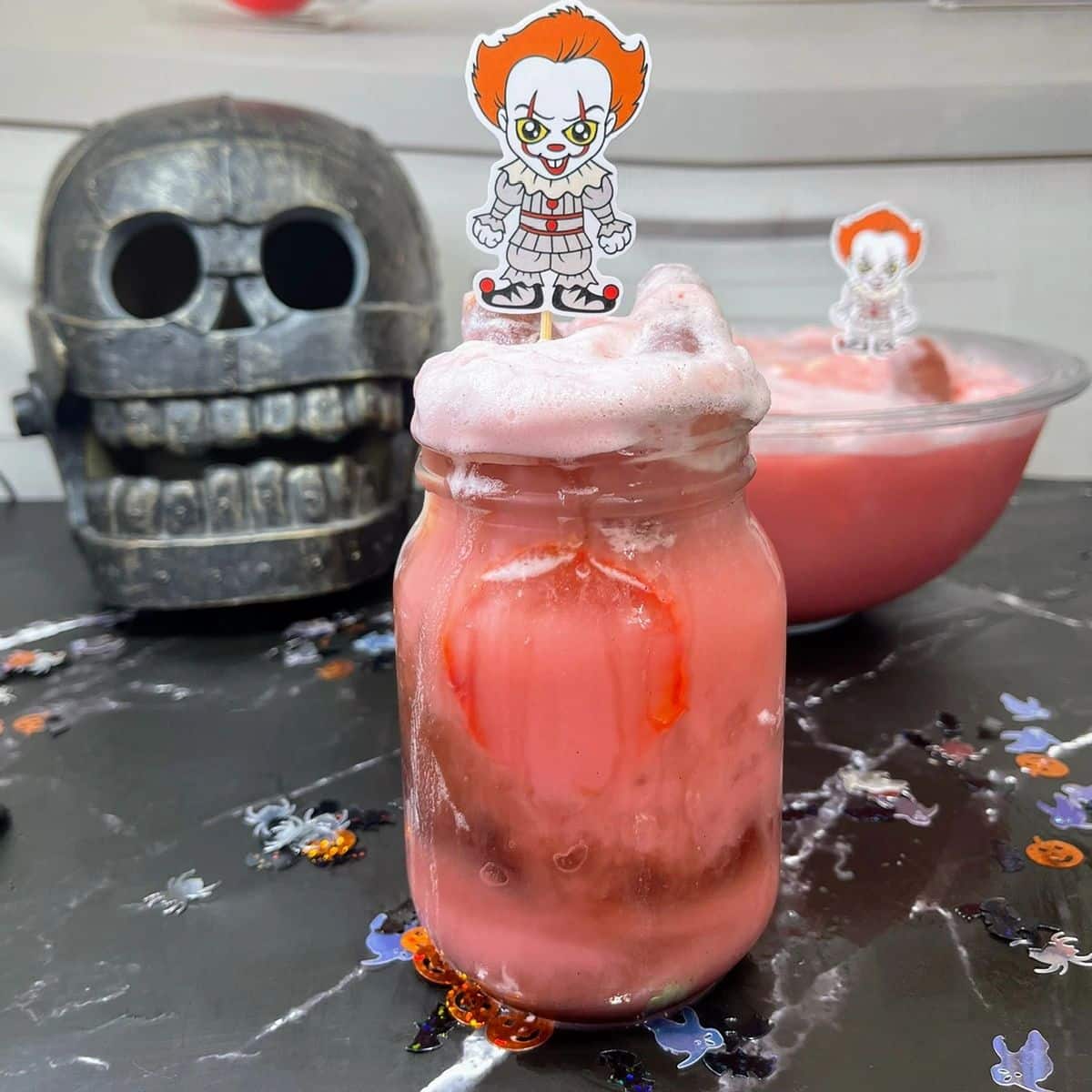 Vodka Spiked Halloween Sherbet Punch Recipe - Box Mix Recipes