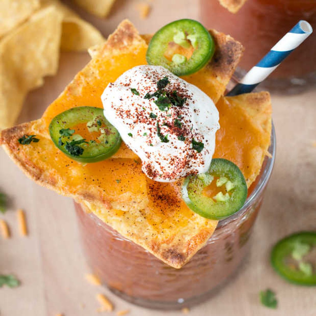 Nacho Spicy Bloody Mary