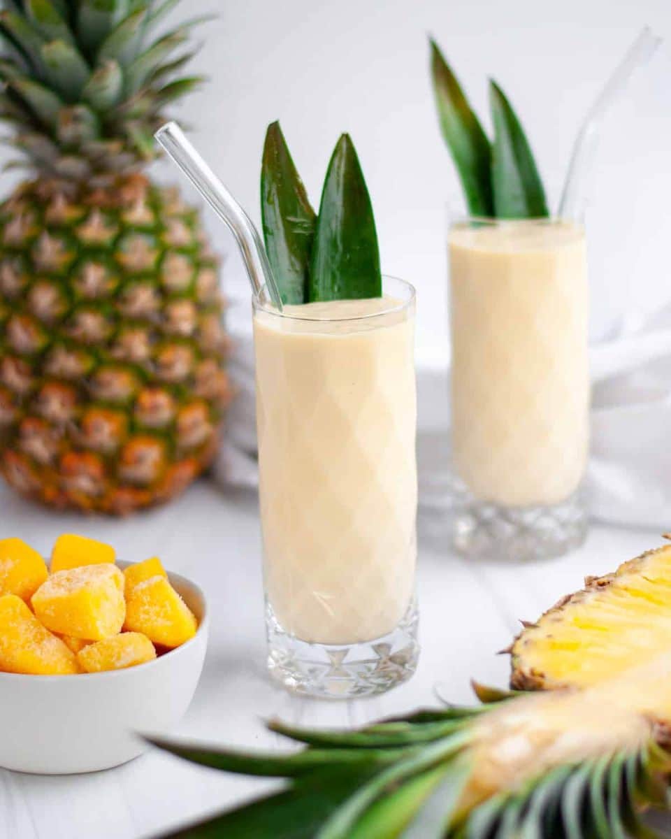 Mango Pineapple Smoothies - Our Love Language is Food