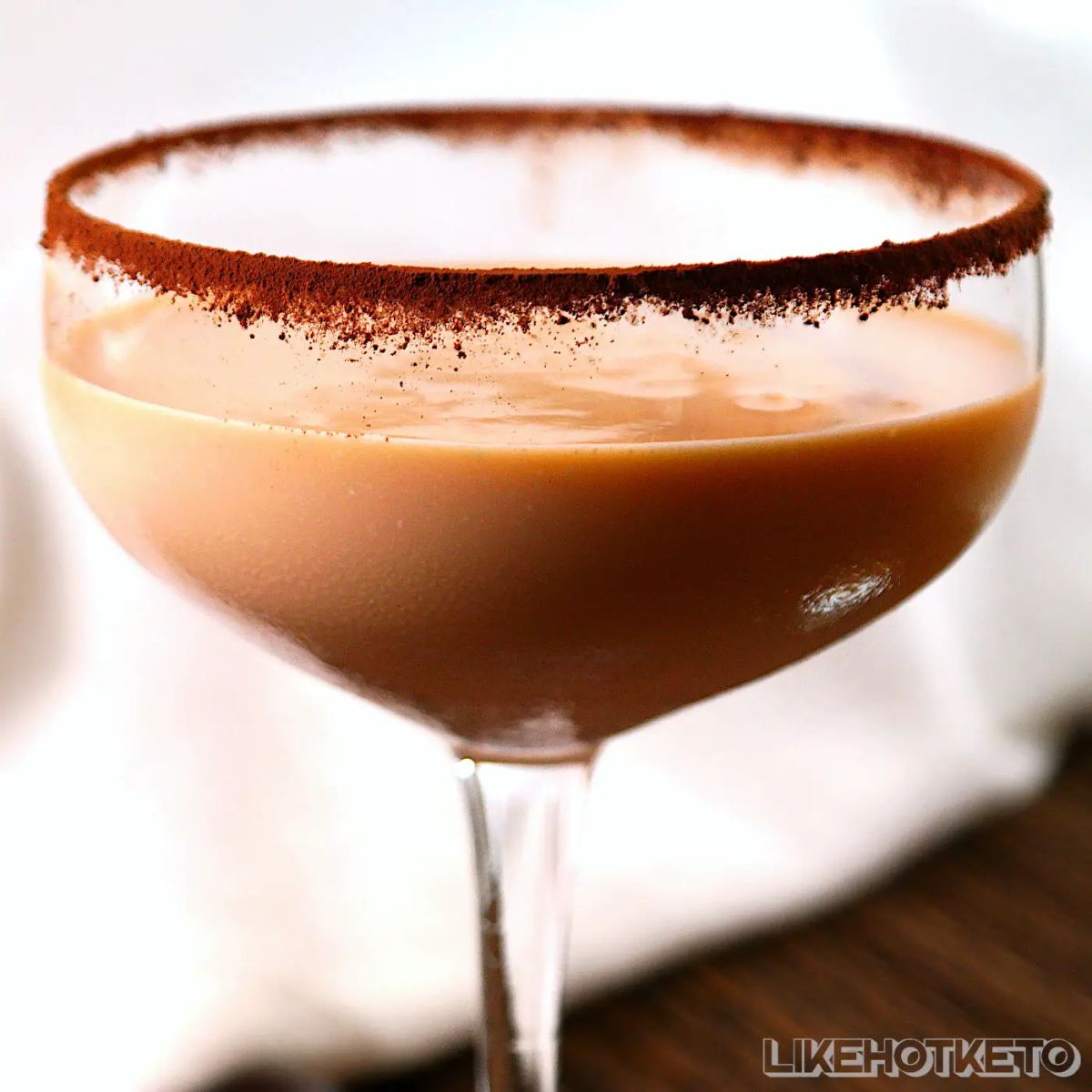 (Keto & Sugar-Free!) Brandy Alexander Cocktail